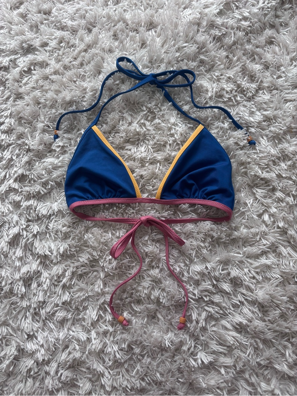 J. Crew Playa Bikini Top with Beads Summer Collection 2018